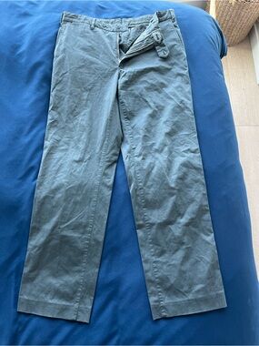 Ermenegildo Zegna Slate Grey Chinos